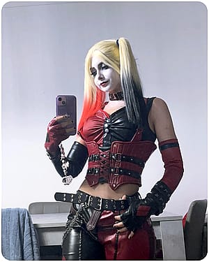 My Harley Quinn attempt (Aloeveraiskawaii)'