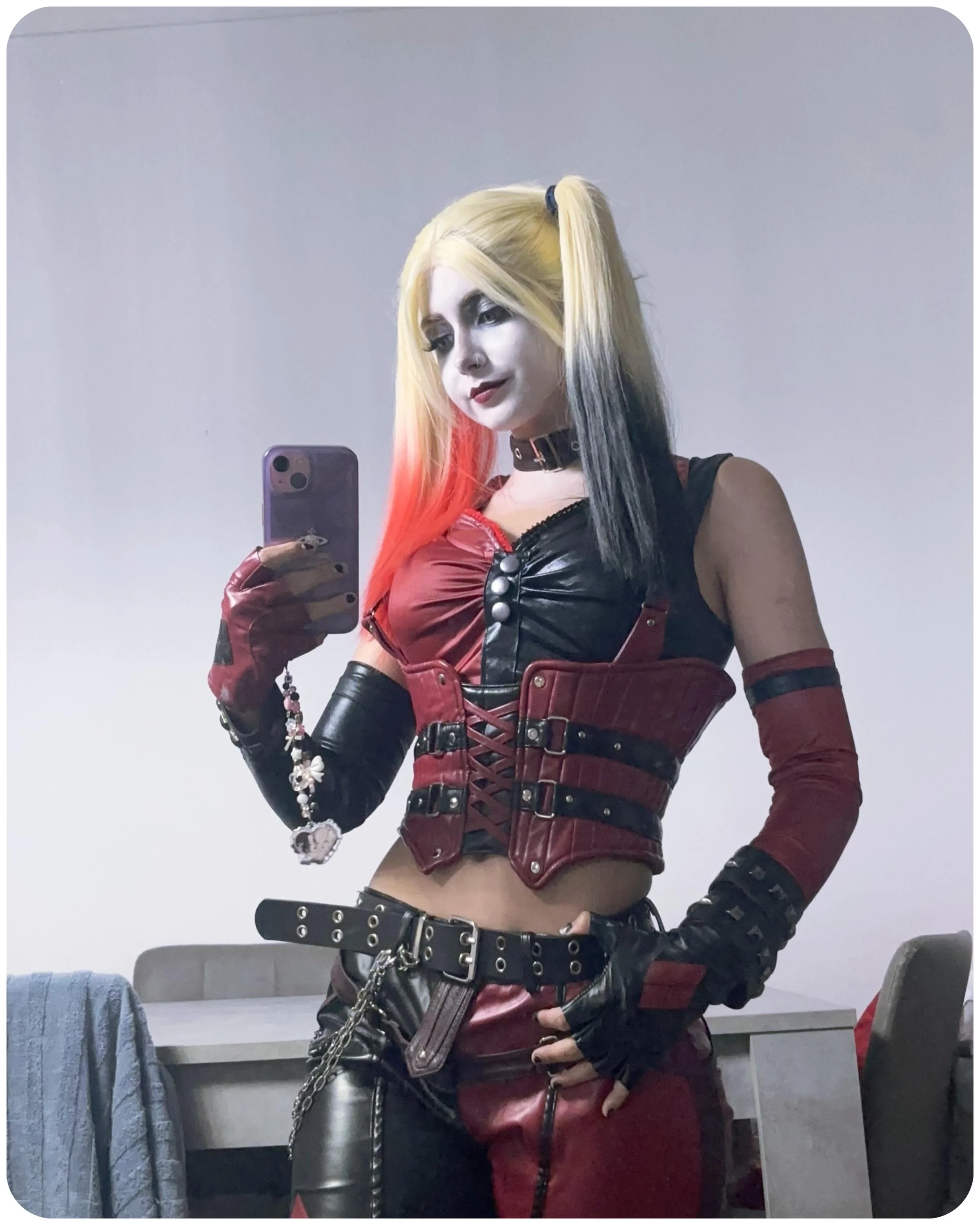 My Harley Quinn attempt (Aloeveraiskawaii) picture 1 of 1
