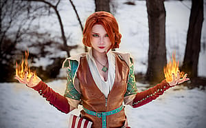 Triss from the Witcher by Ningyo'