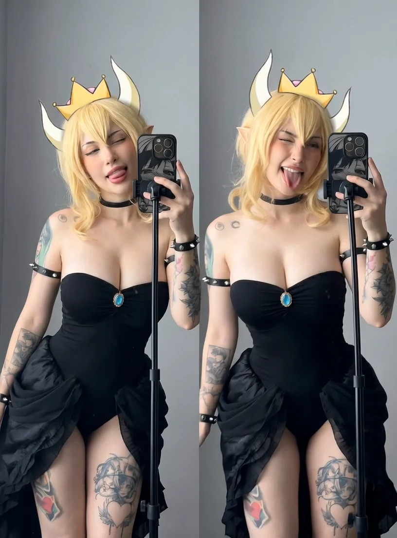 bowsette ( super mario ) by catnessa picture 1 of 2