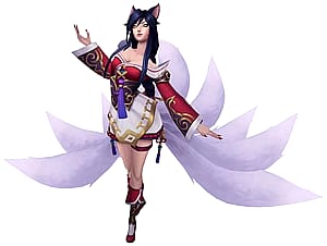 Ahri from league of legends by Pokiitty'