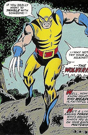 Wolverine is who I’d cosplay… my name is Andreus.'