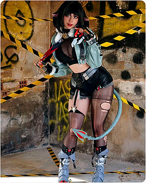 Jane Doe cosplay by shiro_konekochan'