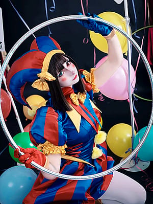 Pomni from Digital Circus wishes you a happy New Month :) by ALoeveraiskawaii'