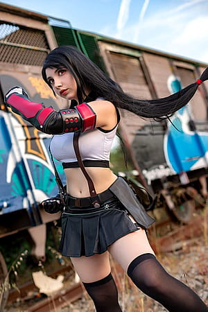 Tifa Lockheart from Final Fantasy VII by Yunotheloosecannon'
