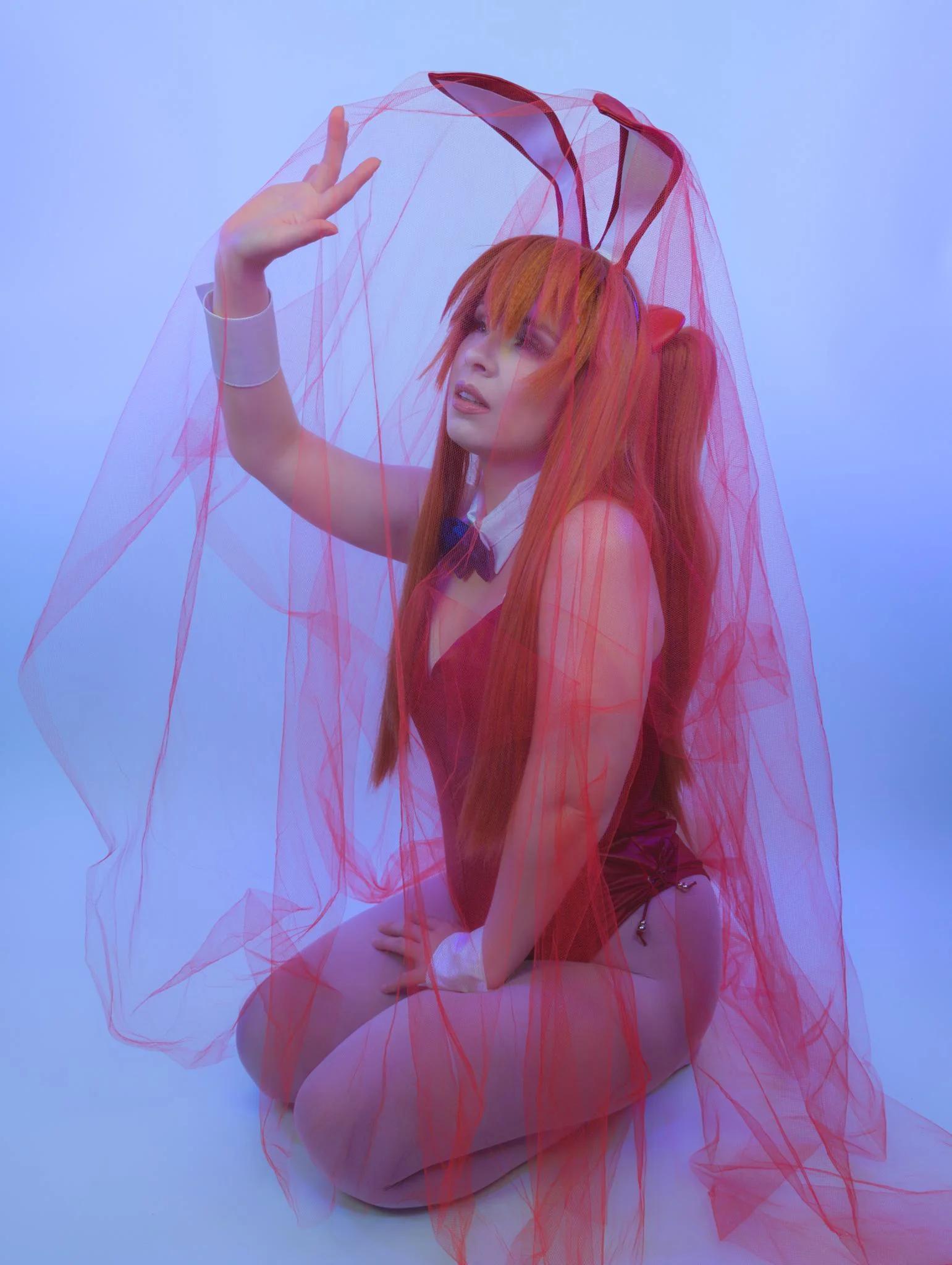 Asuka x Daicon IV Bunny GIrl cosplay (by lynxi.uwu) picture 1 of 2