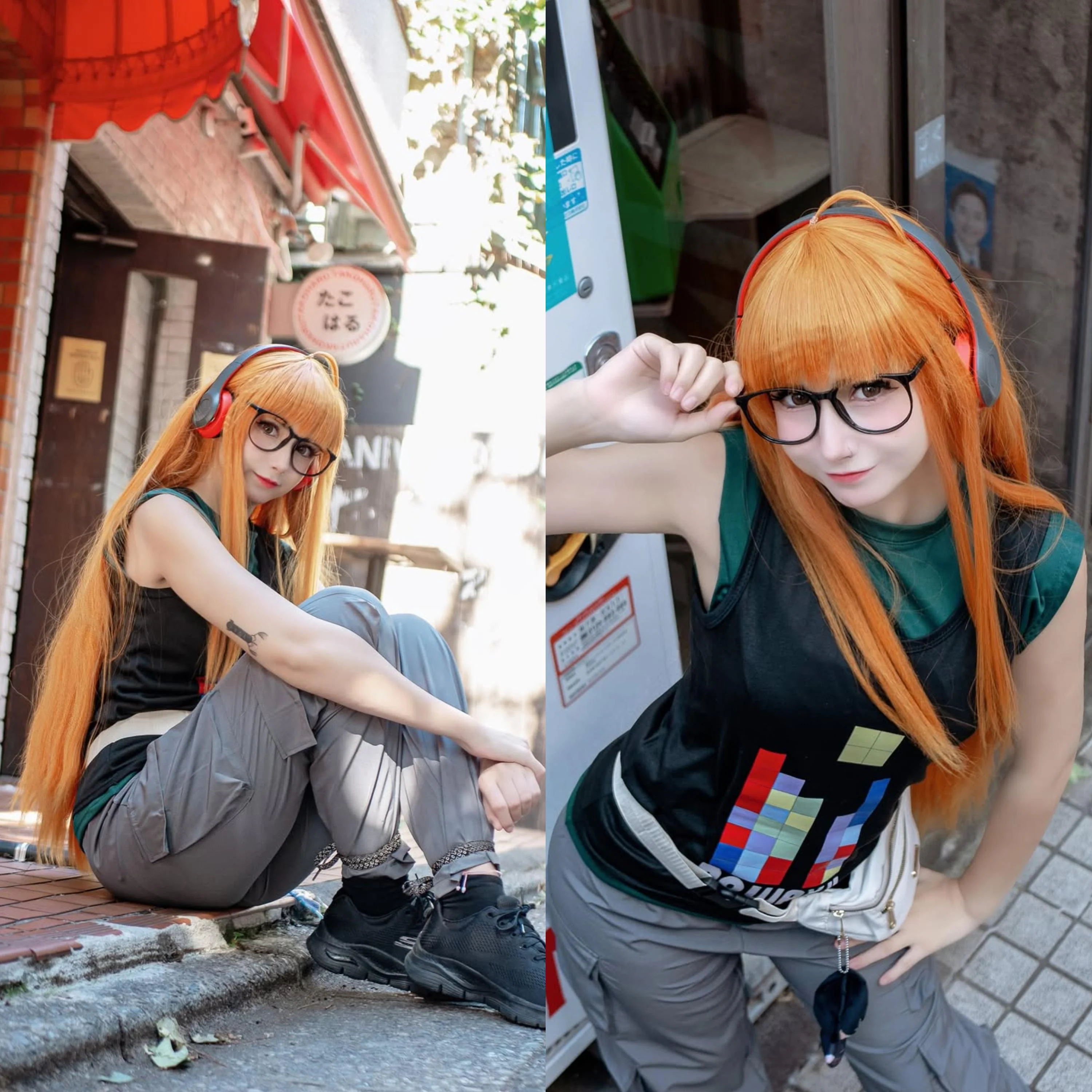 Aloeveraiskawaii cosplaying Futaba [Persona 5] picture 1 of 1