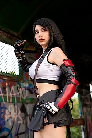 Tifa Lockheart from Final Fantasy VII by Yunotheloosecannon'