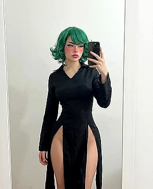Tatsumaki Cosplay <3 by dolldoom'