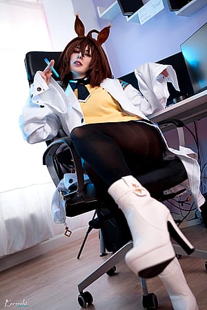Agnes Tachyon from Uma Musume by Kerocchi (self)'
