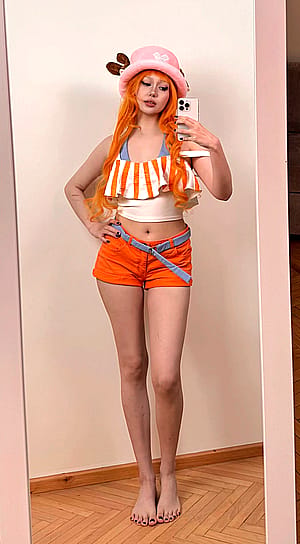 Chopper x Nami from One Piece By VerinSpark'