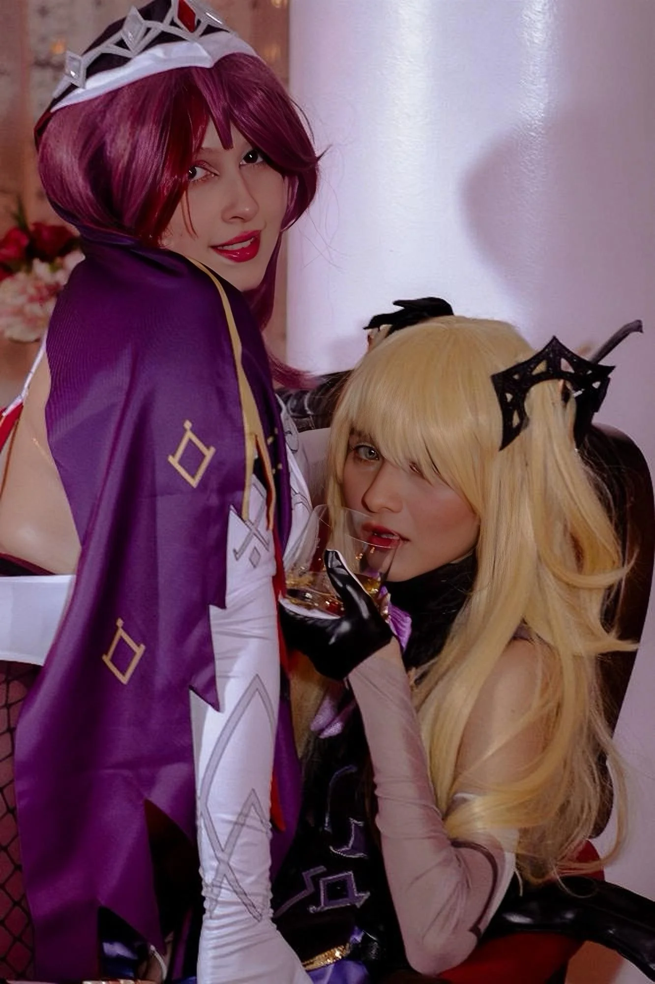 Fischl & Rosaria-Genshin Impact by {Hime Yukii & Viamms} picture 1 of 2