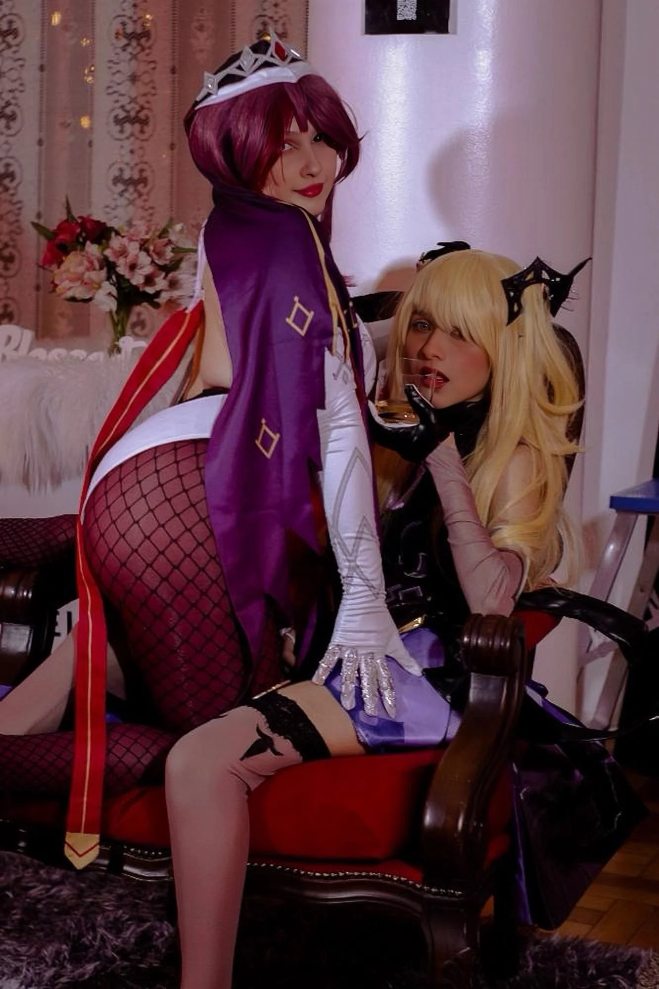 Fischl & Rosaria-Genshin Impact by {Hime Yukii & Viamms} picture 2 of 2