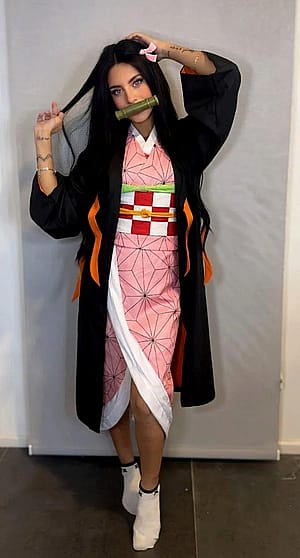 Nezuko from Demon Slayer by Lily'