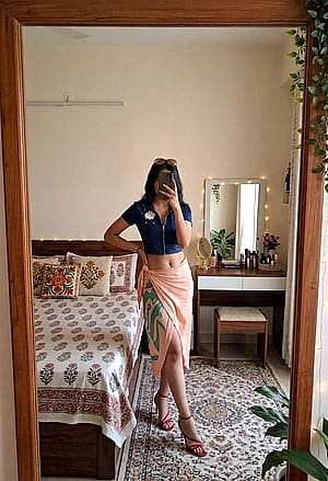 Gifted nico robin cosplay to my girlfriend.'
