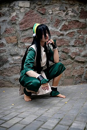 Toph Beifong from [Avatar: The Last Airbender] cosplay by Elina'