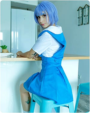 Rei Ayanami by Aloeveraiskawaii'
