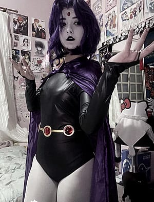 raven(teen titans) by kayako888'
