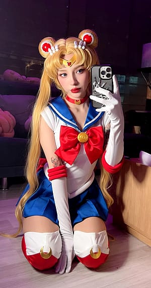 Usagi Tsukino from Sailor Moon by Zoey'