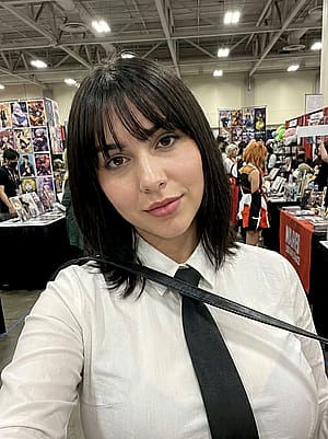 Himeno from Chainsaw Man but no patch by Ordinary'