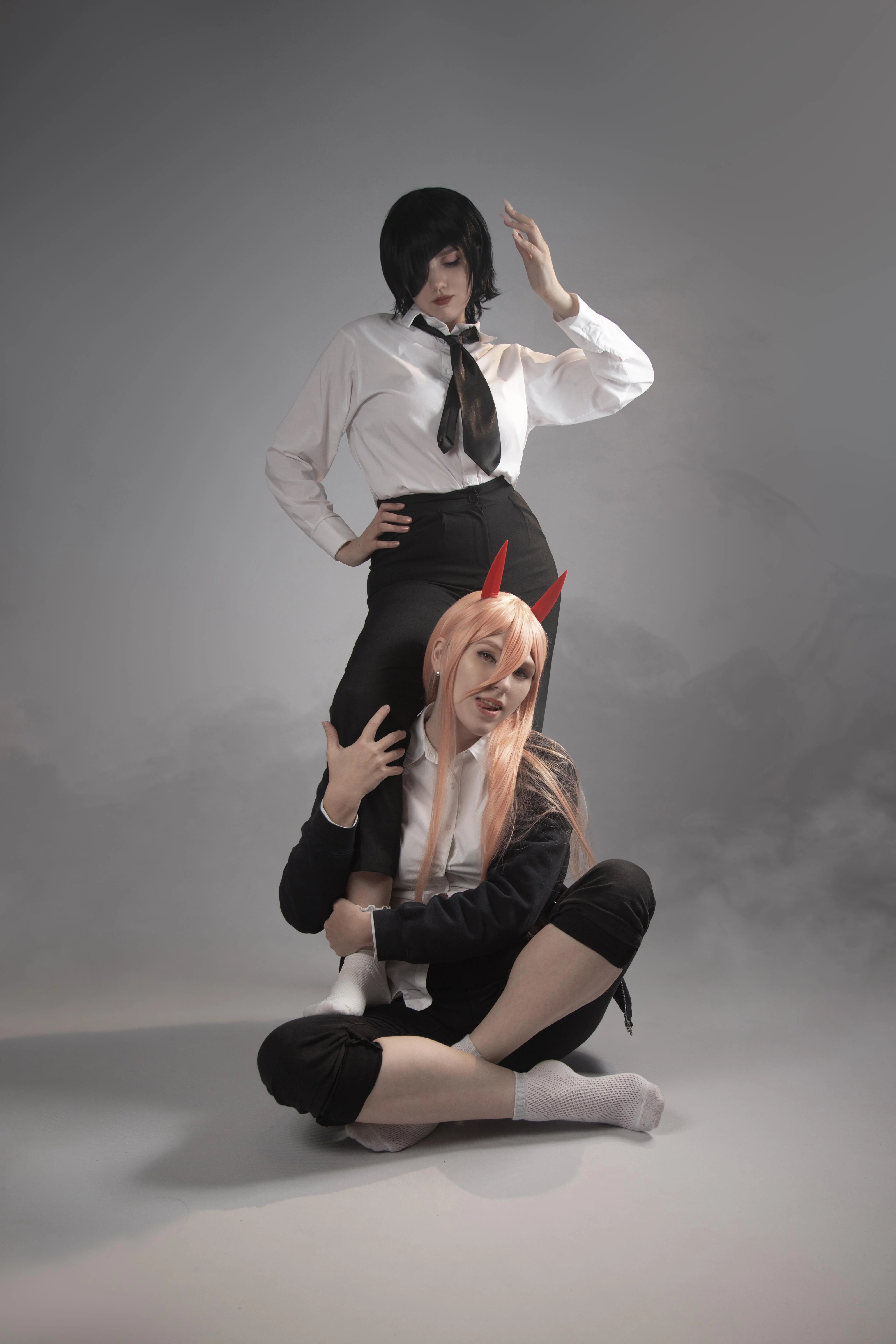 Himeno and Power cosplay by Luna, KindnessKindi [Chainsaw Man] picture 1 of 1