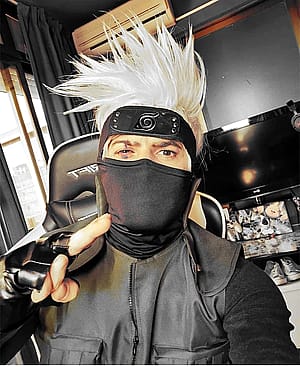 Mi Cosplay de kakashi'