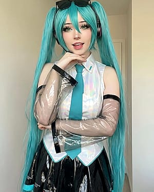 Hatsune Miku cosplay (Moshi)'