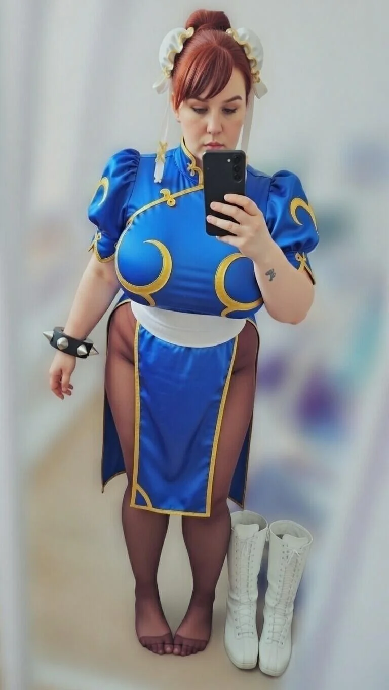 Street Fighter BBW Mod by me HugeCosplayGirl picture 3 of 5