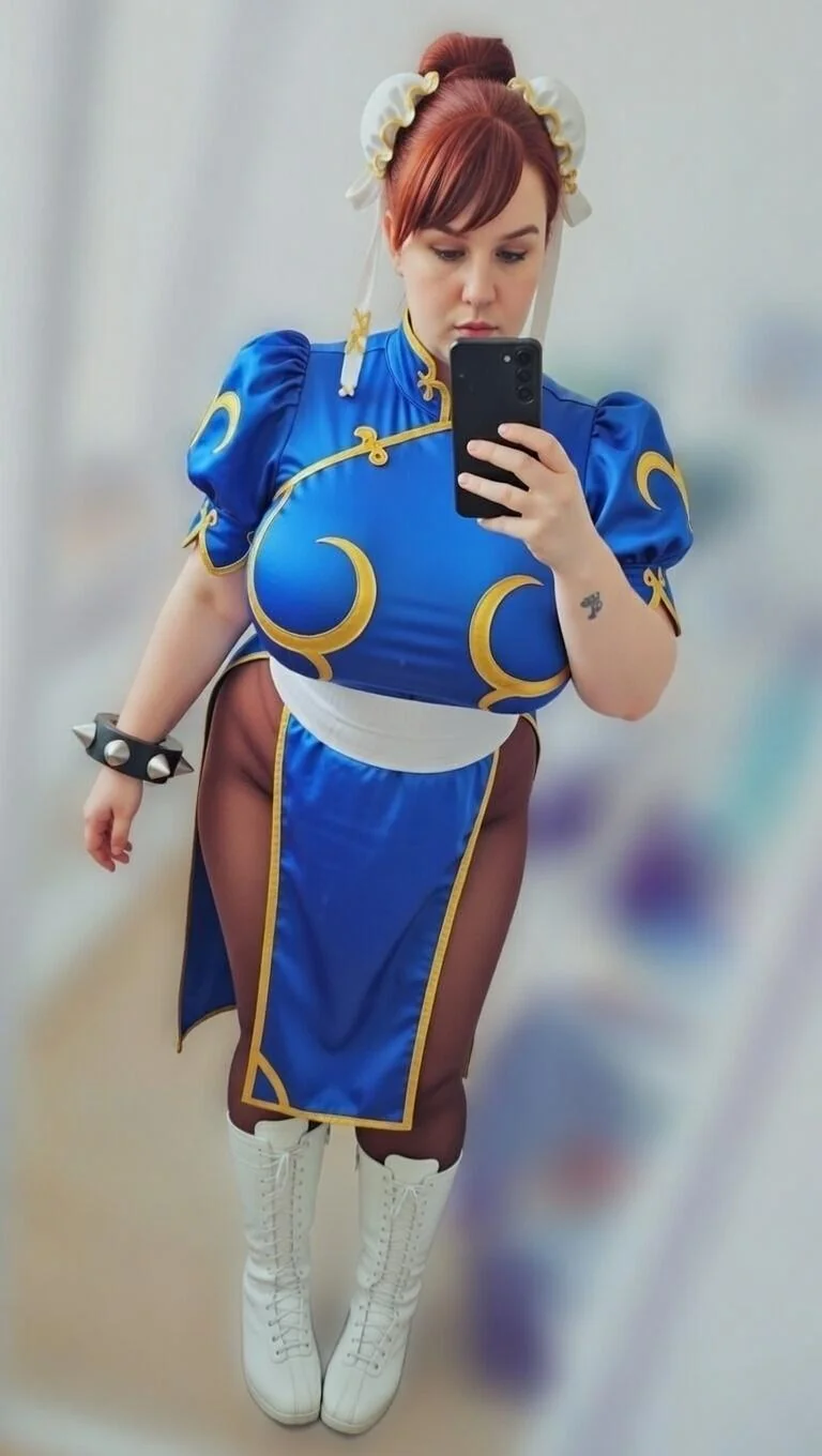 Street Fighter BBW Mod by me HugeCosplayGirl picture 4 of 5