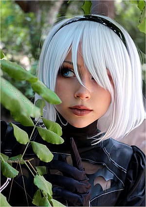 2B from Nier by shiro_konekochan'