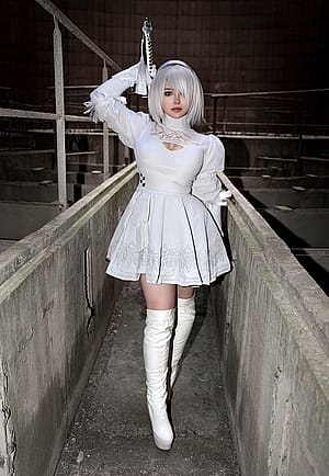 My 2B cosplay - Kuroitsne'