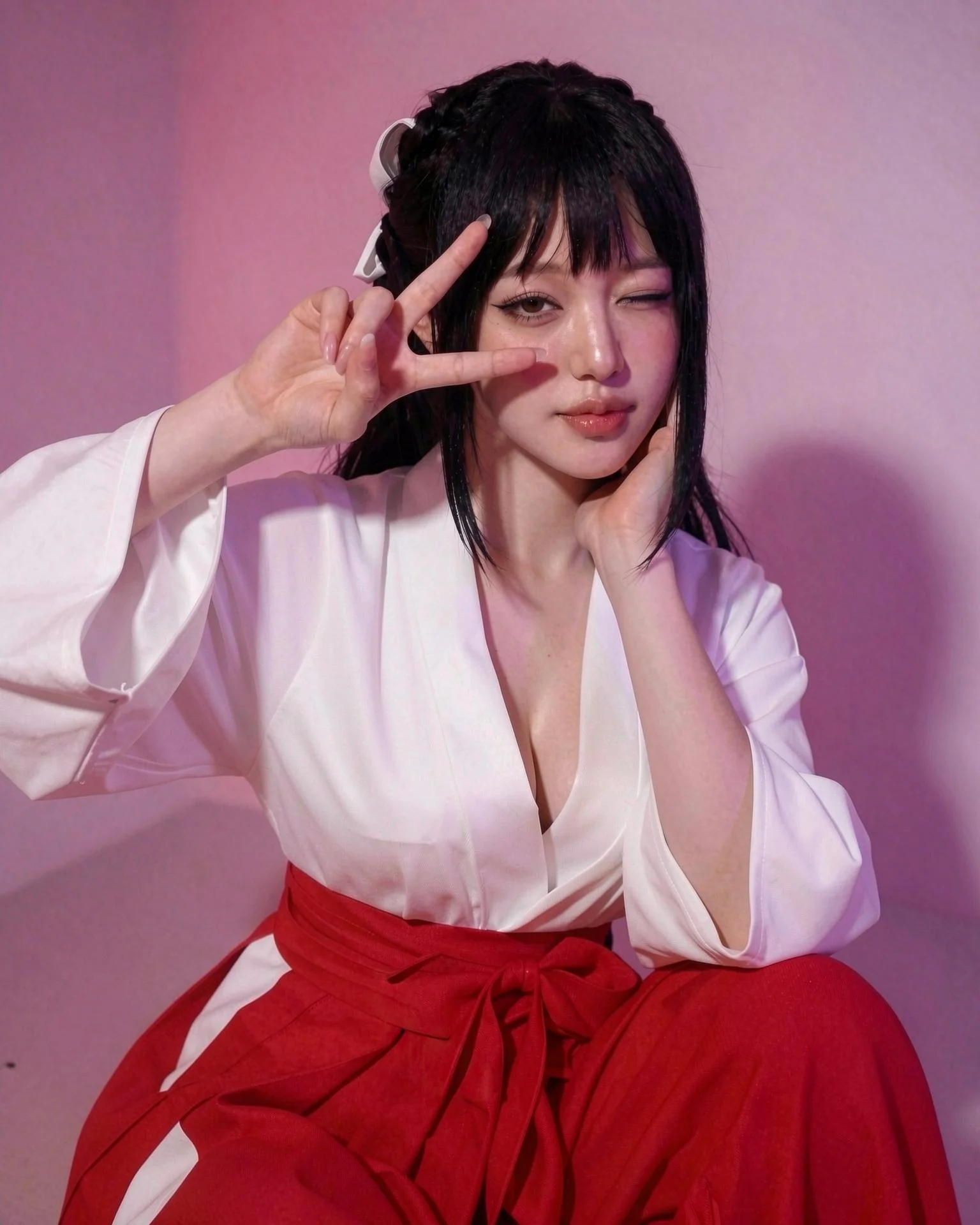 Low effort Utahime cosplay by me (Kangm3i) picture 1 of 2