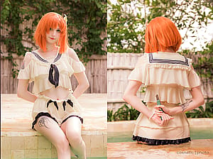 Rena Ruygu from Higurashi when they cry by Yandere Cos'