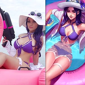 Caitlyn Kiramman by caroluchiyama [League of Legends]'