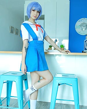 Breakfast with Rei Ayanami (Aloeveraiskawaii)'