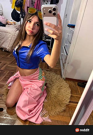 Nnico_ Robin_ cosplay_ from" One" Piece_ by_ Antonella""'