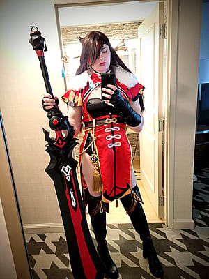 Beidou from Genshin Impacy by @queen.amaris.cos'