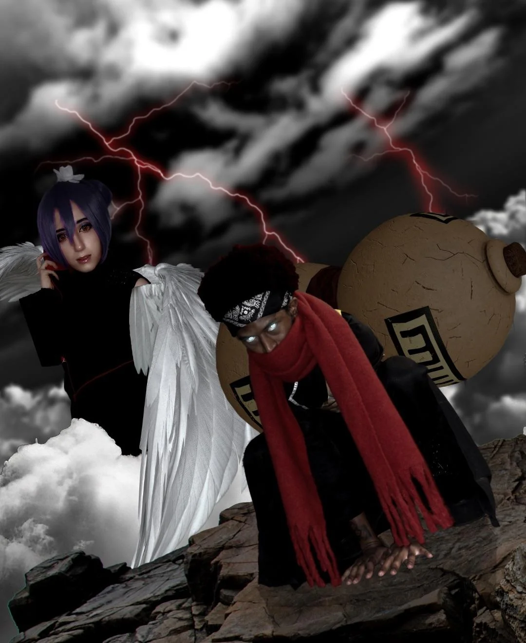 Konan and gaara from Naruto by (Zer0ronin), (shyeafer) picture 1 of 5