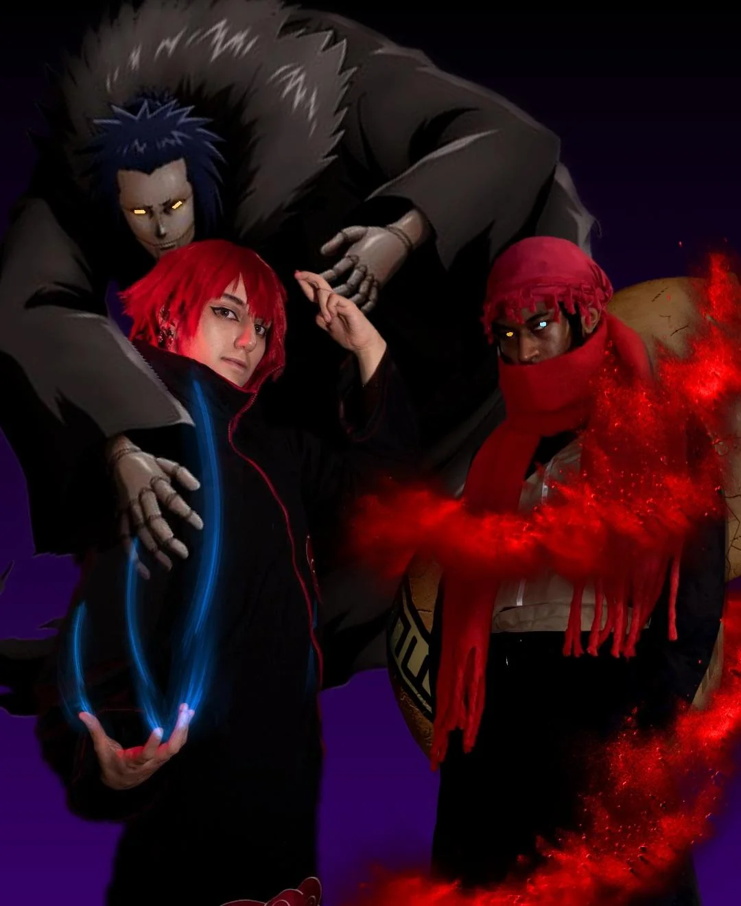 Konan and gaara from Naruto by (Zer0ronin), (shyeafer) picture 2 of 5
