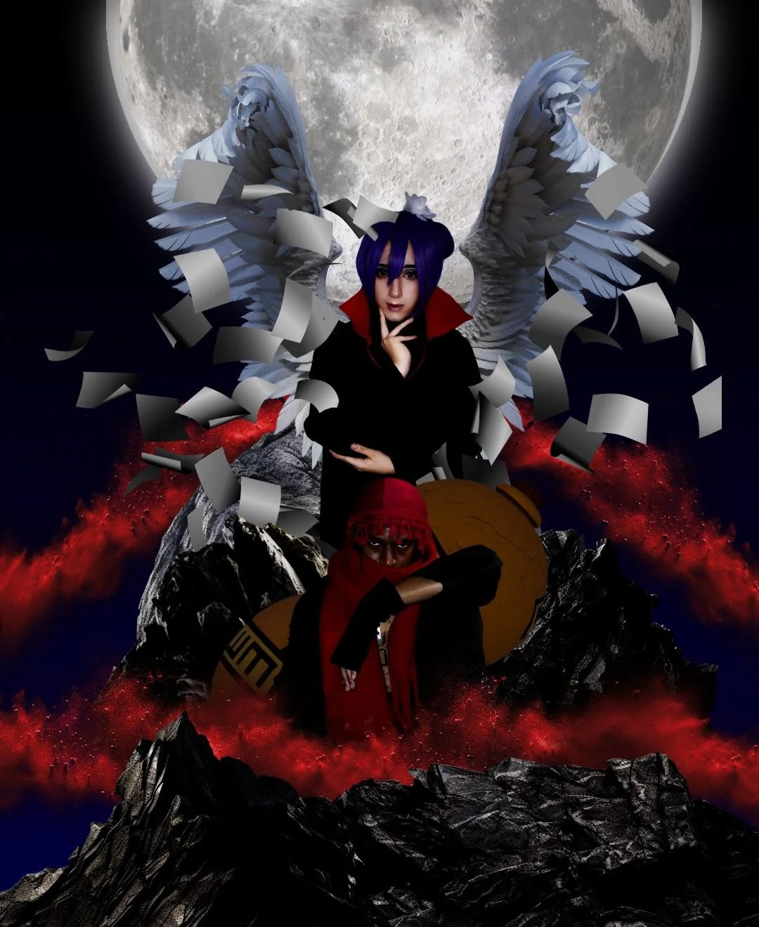 Konan and gaara from Naruto by (Zer0ronin), (shyeafer) picture 5 of 5