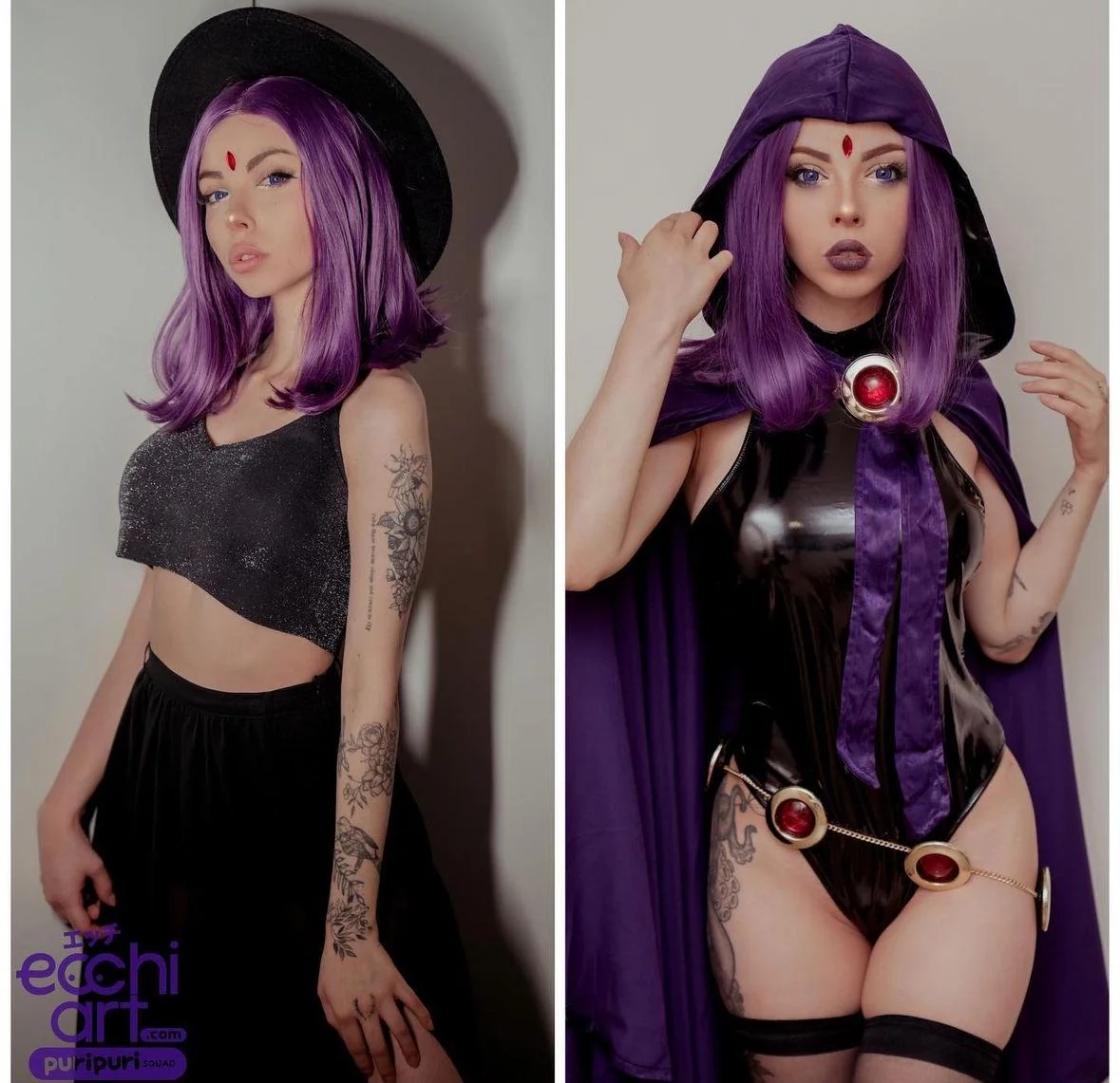 AmandaWelp cosplaying Raven picture 1 of 1