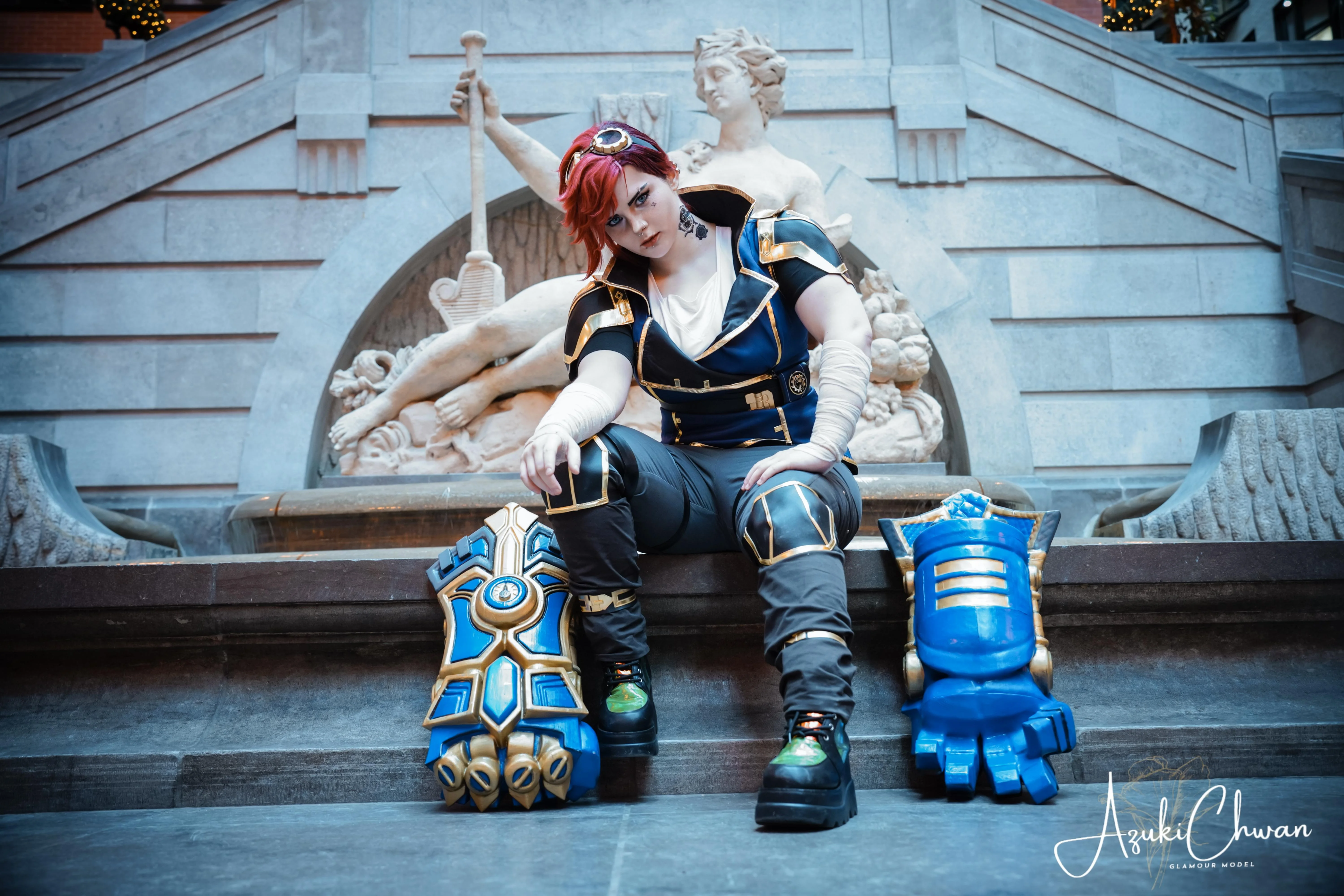 Vi Cosplay From Arcane By Azukichwan picture 2 of 2